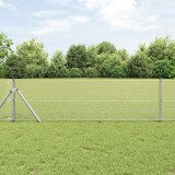 Gard din s&acirc;rmă sudată 0.4x25 m din oțel galvanizat