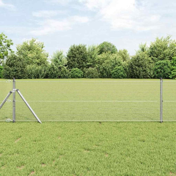 Gard din S&acirc;rmă Sudată 0.4x100 m, Fier Vopsit