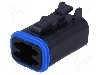 Conector auto, PX0, 4 pini, BULGIN - PX0100S04BK