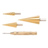 WADFOW - SET 3 BURGHIE CONICE IN TREPTE SI PUNCTATOR PowerTool TopQuality