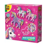 Set Creativ Cu Margelute Si Abtibilduri - Unicorni