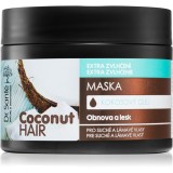 Dr. Sant&eacute; Coconut masca hidratanta stralucire pentru parul uscat si fragil 300 ml