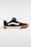 Vans tenisi din piele intoarsa Knu Skool culoarea negru, VN0009QCCJI1
