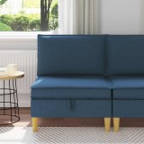 vidaXL Sofa cu Depozitare Țesătură 42027102
