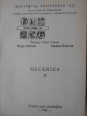 MECANICA VOL.2-POTERASU VICTOR FLORIN, NEAGU GABRIELA, POPESCU DIMITRIE foto