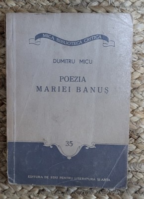 POEZIA MARIEI BANUS-DUMITRU MICU foto