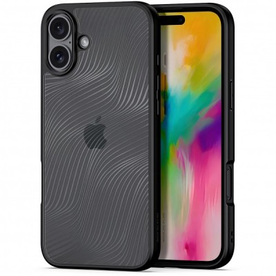 Husa pentru Apple iPhone 16, DUX DUCIS, Aimo, Neagra foto
