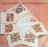 Disc Vinil LP Muzica Populara Banateana Electrecord 1967 Colectiv Trandafirul Rau Busuioc 30cm