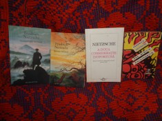 Nietzsche - Genealogia moralei + Stiinta voioasa +A doua consideratie inoportuna +Asa grait-a Zarathustra ( pret pentru toate cele 4 carti )