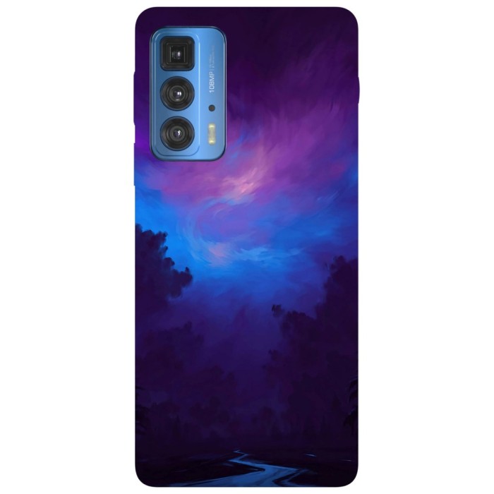 Husa compatibila cu Motorola Edge 20 Lite model Dark side, Silicon, TPU, Viceversa