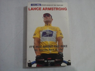 IT&amp;#039;S NOT ABOUT THE BIKE - LANCE ARMSTRONG WITH SALLY JENKINS foto