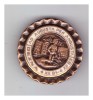 Insigna Dezna Ad augusta per angusta 4 XII 81 - 4 XII 83, cu alb, stare buna, Romania de la 1950