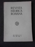 REVISTA ISTORICA ROMANA, VOL. XIII, FASC.I/MCMXLIII