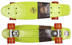 Flip LED Pennyboard plastic , 22,5in lime foto