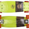 Flip LED Pennyboard plastic , 22,5in lime