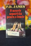 Carte - O meserie nepotrivita pentru o femeie - P.D. James (Ed. RAO 1995)