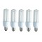Set 5 Becuri Economice , Forma 3U , Alb , Fasung E27 , Intensitate 6400 K