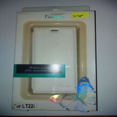 Husa Sony LT22i TIP CARTE foto