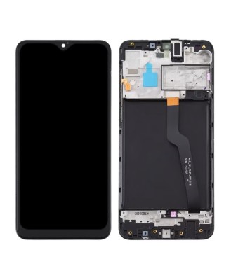 Ecran LCD Display Samsung Galaxy A10, A105 Cu Rama Dual Sim foto