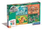 Puzzle Clementoni, 4 in 1, Jurassic World, 12 16 20 24 piese