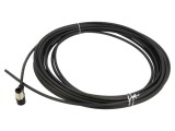 Cablu senzori/automatizări M12 tată, 5 pini, &icirc;n unghi, 10 m