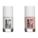 Set Oje Unghii, Victoria, French Manicure, Pink, 2 Bucăți, Capacitate 11ml