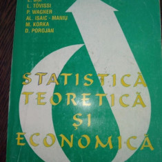 Statistica teoretica si economica - Baron, Tudor (coord.), Biji, Elena Maria (coord.), Wagner, Petre, Tovissi, Ludovic