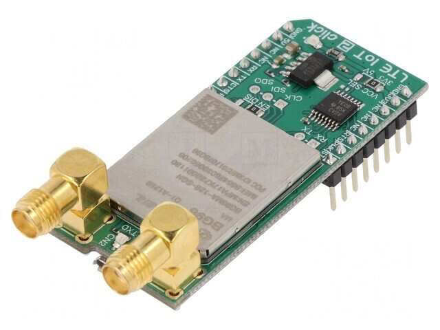 LTE IoT 2 Click Board - UART/USB BGE96 Prototyping Module