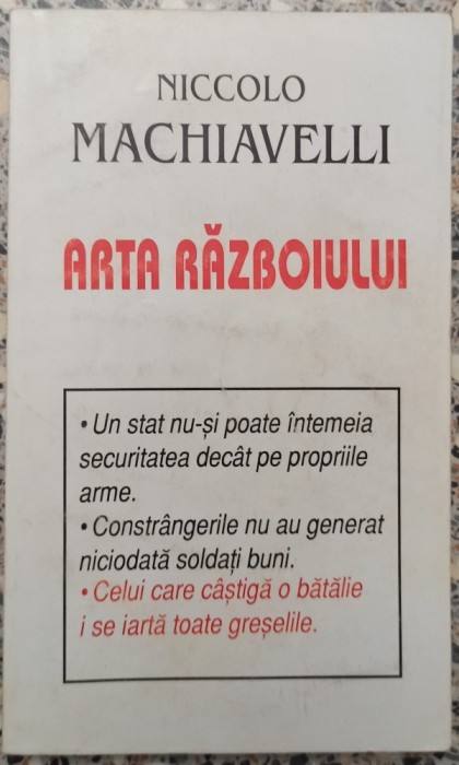 Arta razboiului - Niccolo Machiavelli