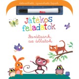 J&aacute;t&eacute;kos feladatok - Bar&aacute;taink az &aacute;llatok - Let&ouml;r&ouml;lhető, &uacute;jra&iacute;rhat&oacute; lapok