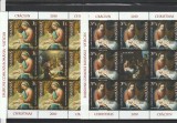 ROMANIA 2010 LP 1885 e CRACIUN MINICOLI ROMANIA - VATICAN MNH NESTAMPILATE, Nestampilat
