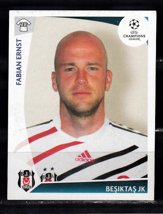 B10 - Sticker fotbal - UEFA Champions League - editia 2009 - 2010 - nr 118