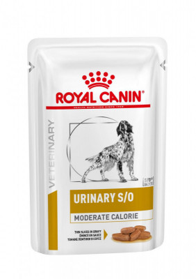 Royal Canin VHN Dog Urinary S/O Moderate Calorie Pouch 12 x 0,1 kg foto