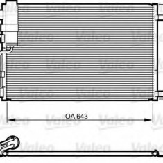 Condensator / Radiator aer conditionat NISSAN QASHQAI / QASHQAI +2 (J10, JJ10) (2007 - 2013) VALEO 814009