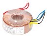 Transformator Toroidal INDEL 200VA 230V 2x115V TST 200/028 Izolatie Clasa II Ta40B IP00