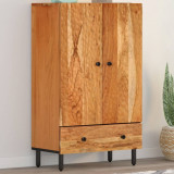VidaXL Dulap &icirc;nalt, 60x33x100 cm, lemn masiv de acacia
