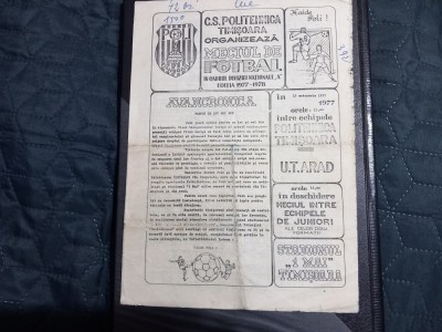Program Poli Timisoara - UTA foto