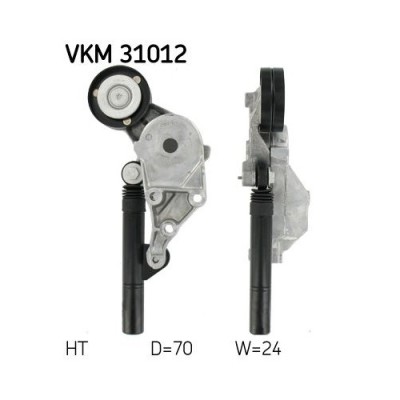 SKF rola intinzator, curea transmisie foto