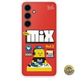 Husa pentru Samsung Galaxy S24 FE S721 FlipSuit Case Rosie EF-MS721CREGWW