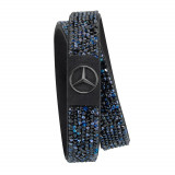 Bratara Dama Oe Mercedes-Benz Swarovski Negru / Albastru B66953279, Mercedes Benz