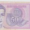 BANCNOTA 500 DINARI 1992 JUGOSLAVIA