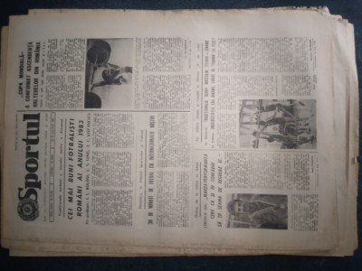 ZIARUL SPORTUL 22 SEPTEMBRIE 1982 foto