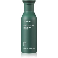 AYUNCHE Rebalancing Shampoo Fresh șampon &icirc;mpotriva subțierii și căderii părului cu efect revigorant 200 g
