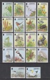 Alderney 1994-1995 - Uzuale, fauna-flora, serie neuzata