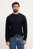 United Colors of Benetton pulover din amestec de l&acirc;nă culoarea bleumarin, 1Y6SK10A7