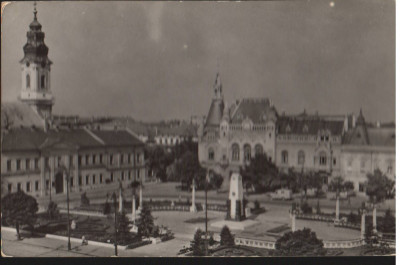 CPIB 21071 CARTE POSTALA - ORADEA. VEDERE DIN PIATA VICTORIEI, RPR foto