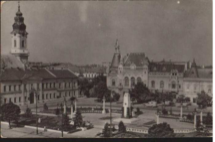 CPIB 21071 CARTE POSTALA - ORADEA. VEDERE DIN PIATA VICTORIEI, RPR