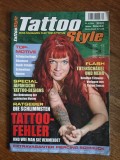 Revista despre tatuaje in limba germana, TATTOO Style nr. 4 / 2004 + bonus / R1P1P