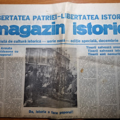 magazin istoric decembrie 1989 -editie speciala ,revolutia romana