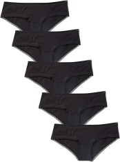 Lenjerie intima pentru femei din bumbac Iris Lilly, pachet de 5 chiloti, Marimea S - OUTLET
